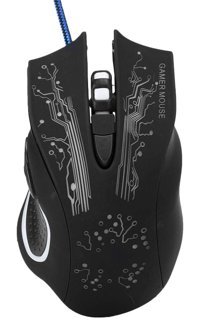 Sxhlseller X11 Ergonomik Makrolu Kablolu Siyah Optik Gaming Mouse