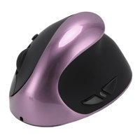 Ashata Ergonomik Dikey Makrolu Kablosuz Mor Optik Mouse