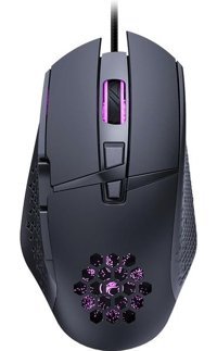 Huahai T90 RGB Makrolu Kablolu Siyah Optik Gaming Mouse
