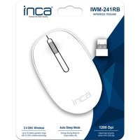 Inca IWM-241RB Kablosuz Beyaz Optik Mouse