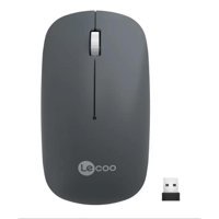 Lecoo Lecoo WS214 Kablosuz Gri Optik Mouse