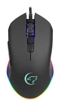 Mistaha G812 RGB Ergonomik Makrolu Kablolu Siyah Optik Gaming Mouse