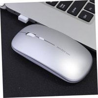 Partykindom Sessiz Kablosuz Gri Optik Mouse