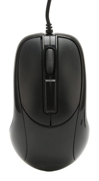 Elprico Ergonomik Kablolu Siyah Optik Mouse