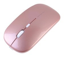 Hemobllo Sessiz Kablosuz Rose Gold Optik Mouse