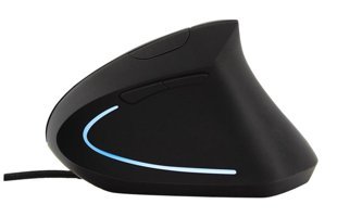 Gatuida RGB Ergonomik Dikey Makrolu Kablolu Siyah Optik Mouse