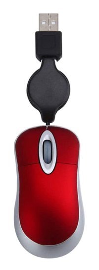 Auklopvzz Kablolu Kırmızı Optik Mouse