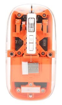 Annadue SN7032 7 Sessiz Ergonomik Makrolu Kablosuz Şeffaf Optik Mouse
