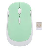 Goshyda Kablosuz Yeşil-Beyaz Optik Mouse