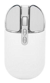 Haofy Sessiz Makrolu Kablosuz Beyaz Optik Mouse