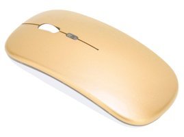 Annadue WS214 Sessiz Kablosuz Altın Optik Gaming Mouse