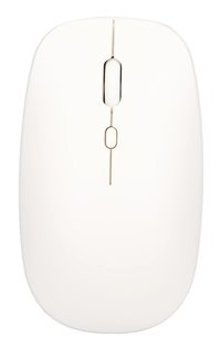 Goshyda Sessiz Kablosuz Beyaz Optik Mouse