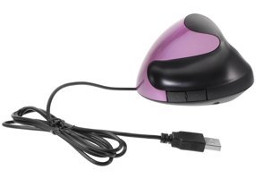 Jojofuny Ergonomik Dikey Makrolu Kablolu Mor Optik Gaming Mouse
