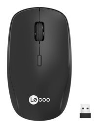 Lecoo Lecoo WS203 Kablosuz Siyah Optik Mouse