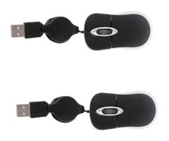 Gatuida Kablolu Siyah Optik 2 Adet Mouse