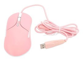 Elprico X600 RGB Kablolu Pembe Optik Mouse