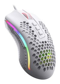 Cankypu M808 RGB Makrolu Kablolu Beyaz Optik Gaming Mouse