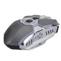 Gowenic Ergonomik Makrolu Kablosuz Gri Optik Gaming Mouse