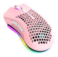Cankypu BM600 RGB Makrolu Kablosuz Pembe Optik Gaming Mouse