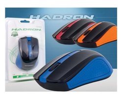 Hadron HD5653 Kablosuz Mavi - Siyah Optik Mouse