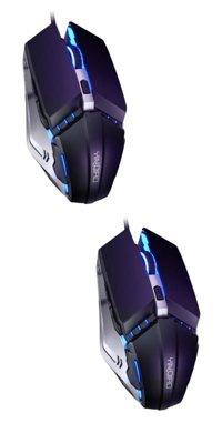 Gadpiparty RGB Sessiz Makrolu Kablolu Siyah Optik Gaming Mouse