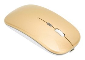 Generic Sessiz Kablosuz Altın Optik Mouse