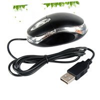 Gatuida Sessiz Ergonomik Kablolu Siyah Optik Mouse