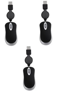 Jojofuny Kablolu Siyah Optik 3 Adet Mouse