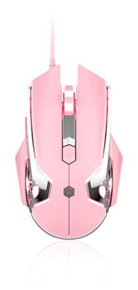 Clsslvvbn RGB Kablolu Pembe Optik Gaming Mouse