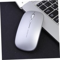 Hemobllo Sessiz Kablosuz Gümüş Optik Mouse