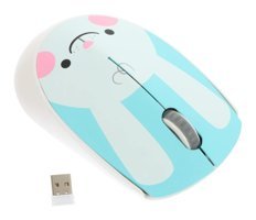 Hemoton Sessiz Kablosuz Mavi Optik Mouse