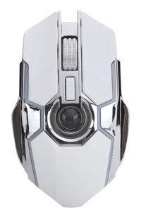 Zunate Sessiz Makrolu Kablosuz Beyaz Optik Gaming Mouse