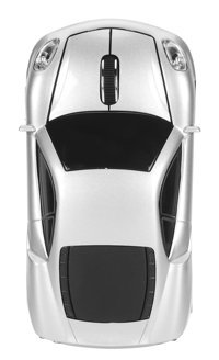 Annadue Araba Görünümlü Ergonomik Kablosuz Gri Optik Mouse
