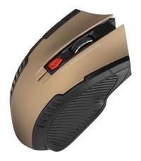 Bewinner Ergonomik Makrolu Kablosuz Altın Optik Mouse