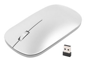 Elprico Sessiz Kablosuz Sarı Optik Mouse