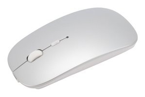 Lazmin112 Sessiz Kablosuz Beyaz Optik Mouse