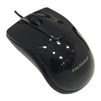 Polygold Lecoo M1102 Kablolu Siyah Optik Mouse