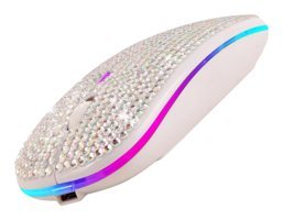 Kıchouse RGB Kablosuz Beyaz Optik Mouse