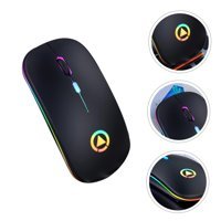 Hemobllo RGB Sessiz Ergonomik Kablolu Siyah Optik Gaming Mouse