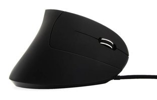 Fiauli Ergonomik Makrolu Kablolu Siyah Optik Mouse