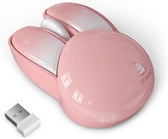 Coverzone Zelotes C-12 Sessiz Kablosuz Pembe Optik Mouse