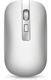 Hxsj Çift Modlu Kablosuz Gümüş Optik Mouse