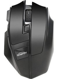 Huahai Ginwfeiy W2 RGB Ergonomik Makrolu Kablosuz Siyah Optik Gaming Mouse