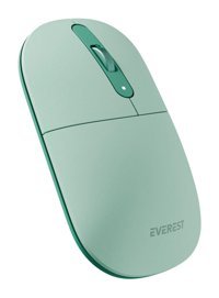 Everest SMW-384 Sessiz Kablosuz Yeşil Optik Mouse
