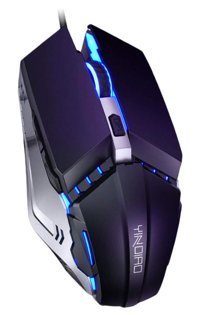 Uonlytech RGB Sessiz Ergonomik Makrolu Kablosuz Siyah Optik Gaming Mouse