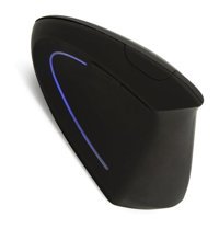 Hemobllo RGB Ergonomik Dikey Makrolu Kablosuz Siyah Optik Mouse