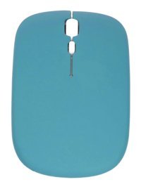 Broleo Sessiz Ergonomik Kablosuz Mavi Optik Mouse
