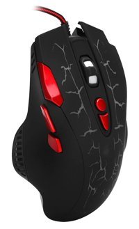 Sxhlseller SN7032 7 RGB Makrolu Kablolu Şeffaf Optik Gaming Mouse
