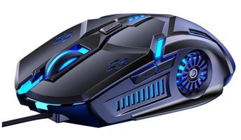Gadpiparty G5 RGB Sessiz Kablolu Beyaz Optik Gaming Mouse