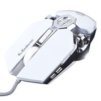 Jojofuny RGB Makrolu Kablolu Beyaz Optik Gaming Mouse